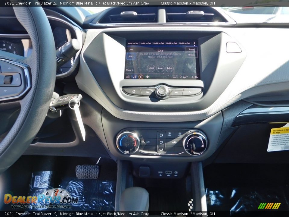2021 Chevrolet TrailBlazer LS Midnight Blue Metallic / Jet Black/Medium Ash Gray Photo #15