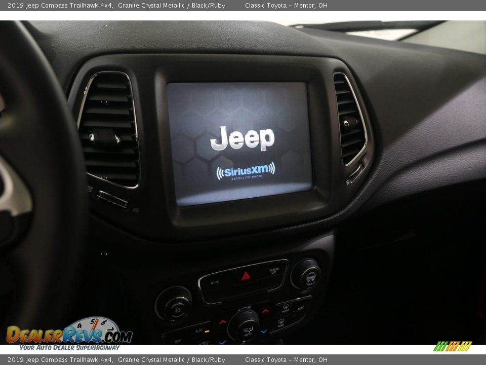 2019 Jeep Compass Trailhawk 4x4 Granite Crystal Metallic / Black/Ruby Photo #12