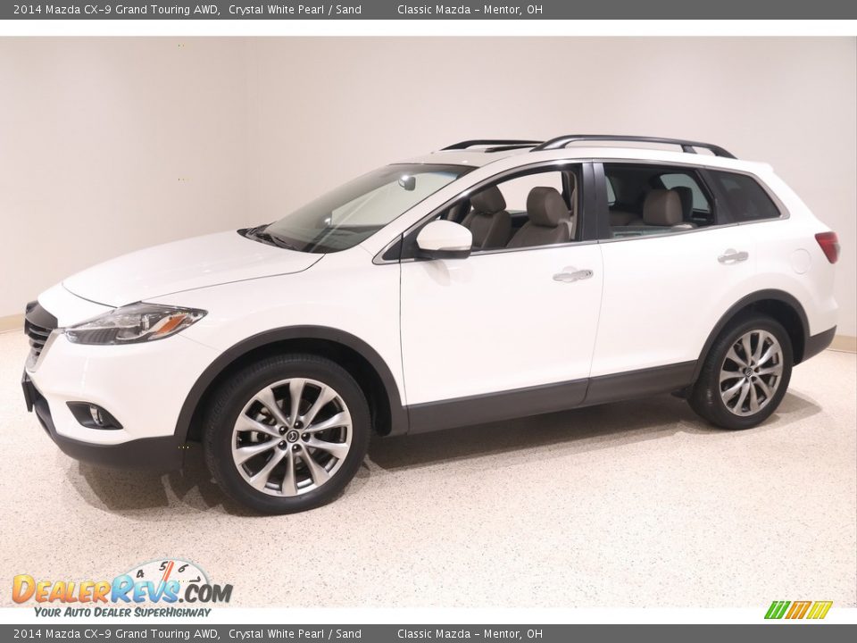 Front 3/4 View of 2014 Mazda CX-9 Grand Touring AWD Photo #3
