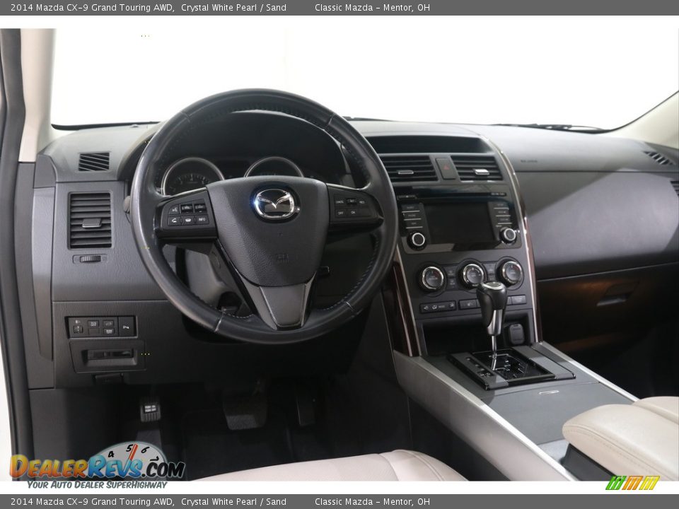 Dashboard of 2014 Mazda CX-9 Grand Touring AWD Photo #6