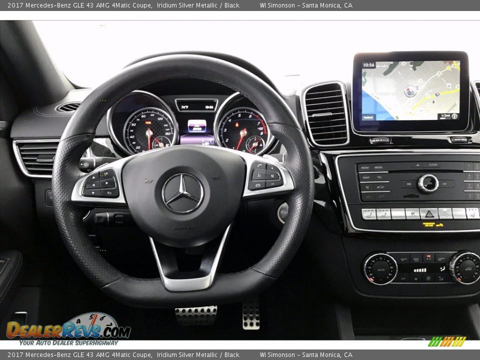 Dashboard of 2017 Mercedes-Benz GLE 43 AMG 4Matic Coupe Photo #4