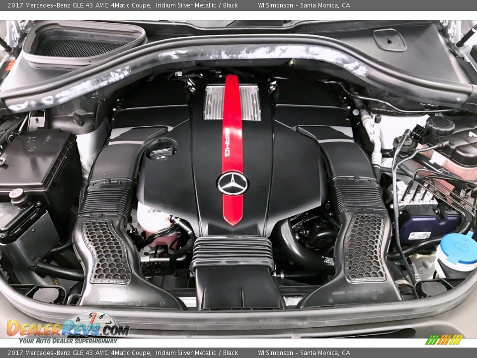 2017 Mercedes-Benz GLE 43 AMG 4Matic Coupe 3.0 Liter DI biturbo DOHC 24-Valve VVT V6 Engine Photo #9