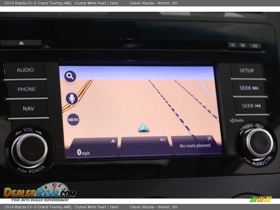 Navigation of 2014 Mazda CX-9 Grand Touring AWD Photo #12