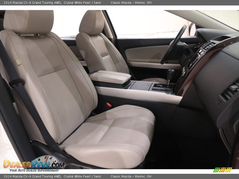 Front Seat of 2014 Mazda CX-9 Grand Touring AWD Photo #15