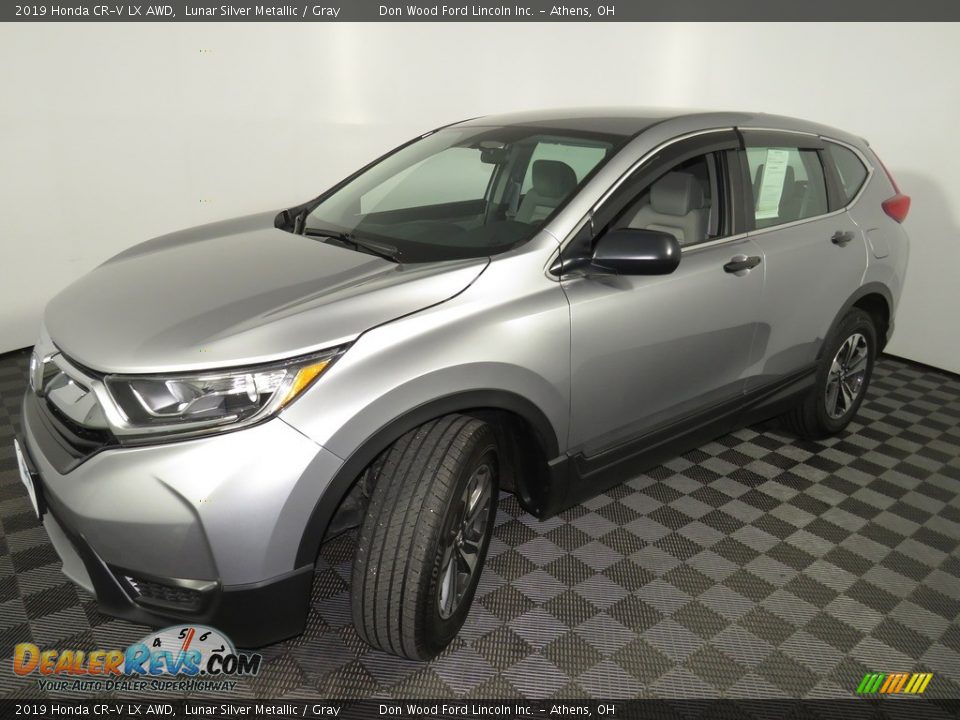 2019 Honda CR-V LX AWD Lunar Silver Metallic / Gray Photo #5
