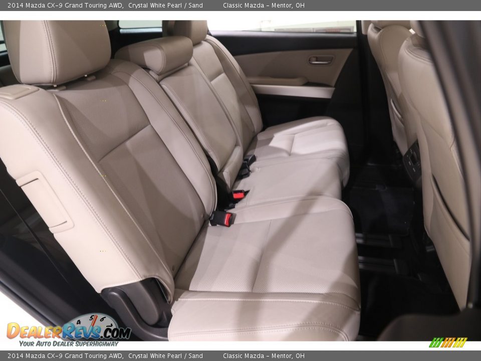 Rear Seat of 2014 Mazda CX-9 Grand Touring AWD Photo #16