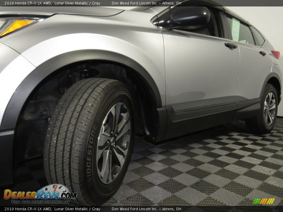 2019 Honda CR-V LX AWD Lunar Silver Metallic / Gray Photo #6