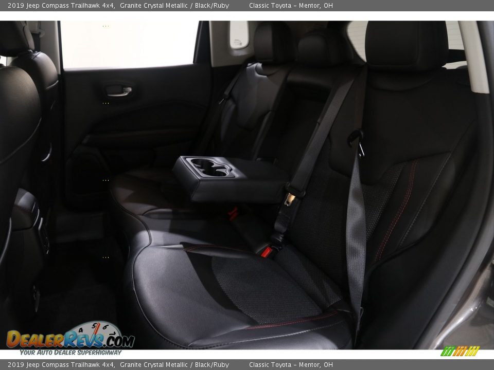 2019 Jeep Compass Trailhawk 4x4 Granite Crystal Metallic / Black/Ruby Photo #27