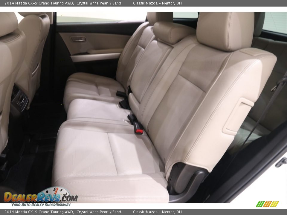 Rear Seat of 2014 Mazda CX-9 Grand Touring AWD Photo #17