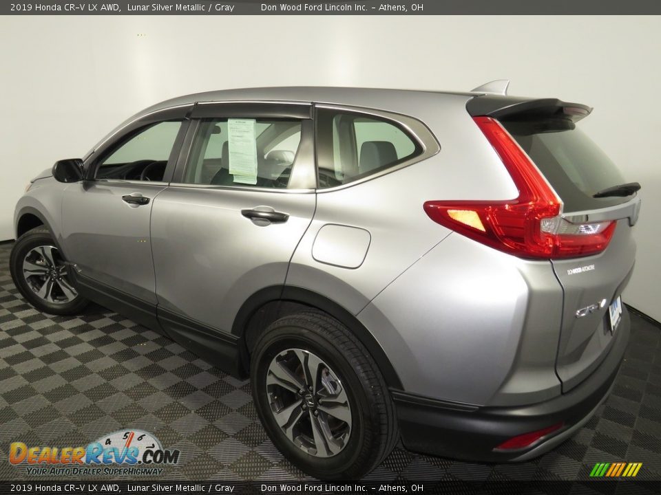 2019 Honda CR-V LX AWD Lunar Silver Metallic / Gray Photo #7