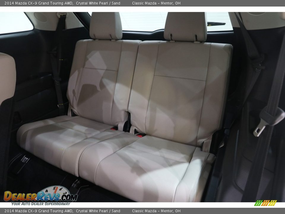 Rear Seat of 2014 Mazda CX-9 Grand Touring AWD Photo #18