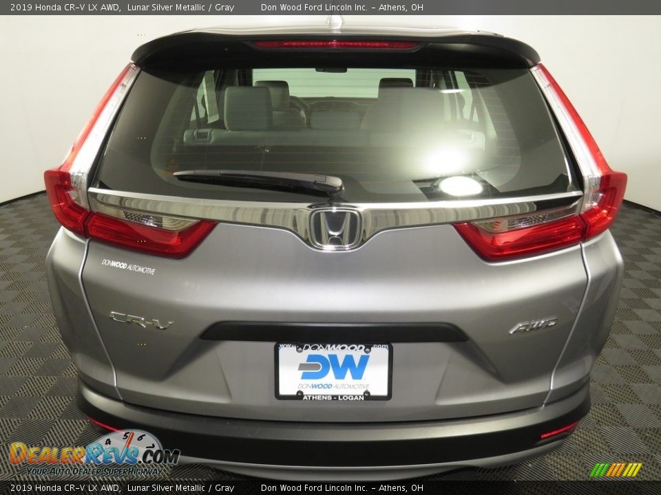 2019 Honda CR-V LX AWD Lunar Silver Metallic / Gray Photo #9