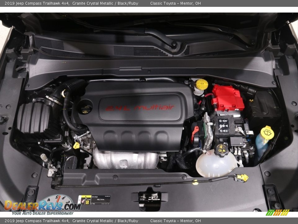 2019 Jeep Compass Trailhawk 4x4 Granite Crystal Metallic / Black/Ruby Photo #30