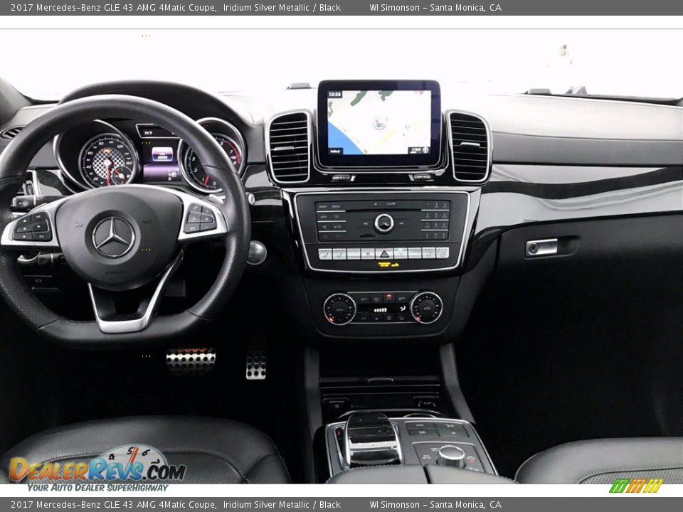 Dashboard of 2017 Mercedes-Benz GLE 43 AMG 4Matic Coupe Photo #17