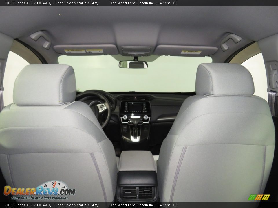 2019 Honda CR-V LX AWD Lunar Silver Metallic / Gray Photo #12