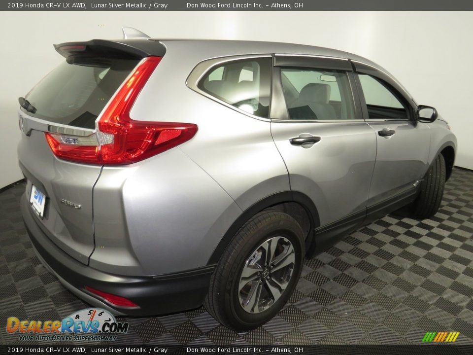 2019 Honda CR-V LX AWD Lunar Silver Metallic / Gray Photo #13