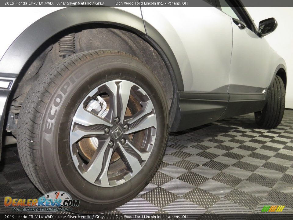 2019 Honda CR-V LX AWD Lunar Silver Metallic / Gray Photo #14