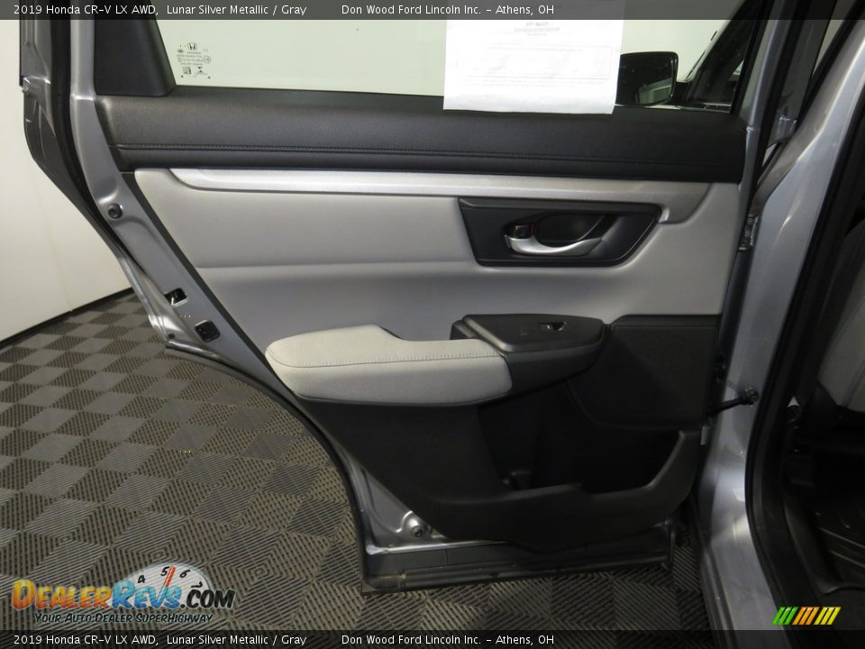 2019 Honda CR-V LX AWD Lunar Silver Metallic / Gray Photo #19
