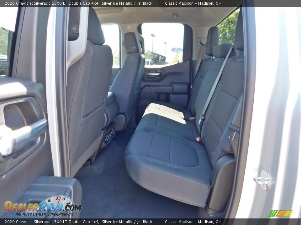 2020 Chevrolet Silverado 1500 LT Double Cab 4x4 Silver Ice Metallic / Jet Black Photo #26
