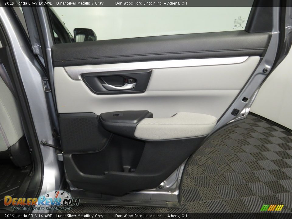 2019 Honda CR-V LX AWD Lunar Silver Metallic / Gray Photo #21