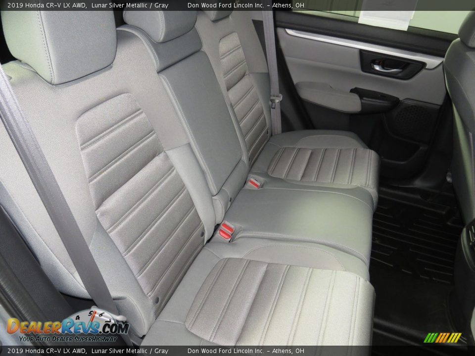 2019 Honda CR-V LX AWD Lunar Silver Metallic / Gray Photo #22