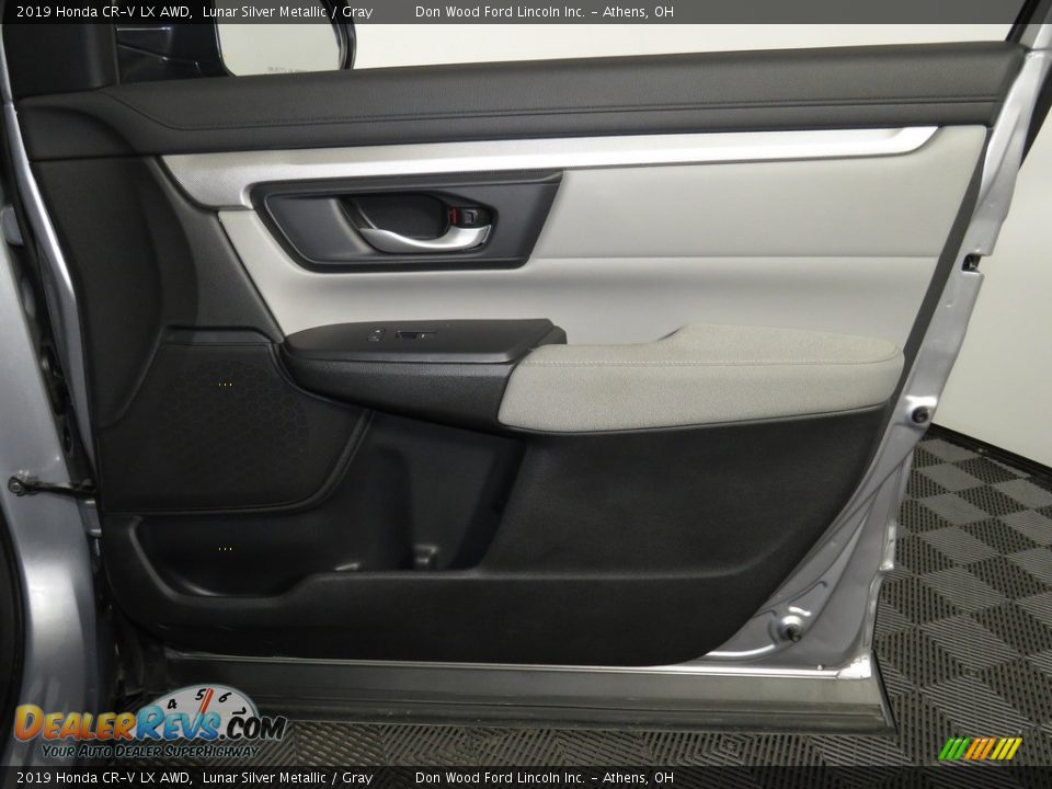 2019 Honda CR-V LX AWD Lunar Silver Metallic / Gray Photo #23