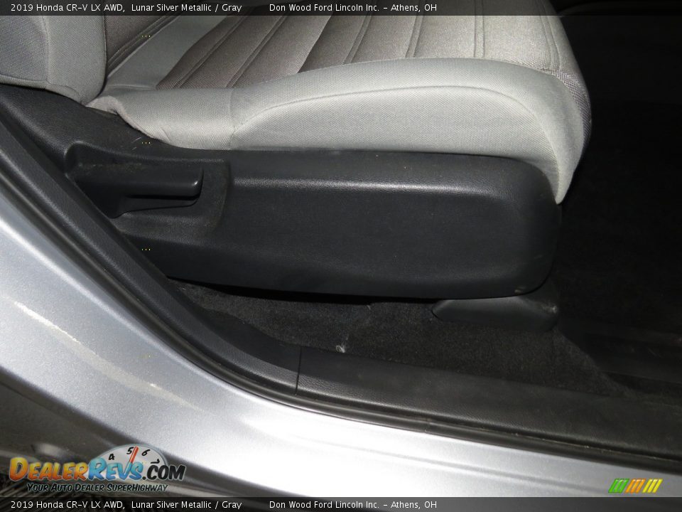 2019 Honda CR-V LX AWD Lunar Silver Metallic / Gray Photo #24