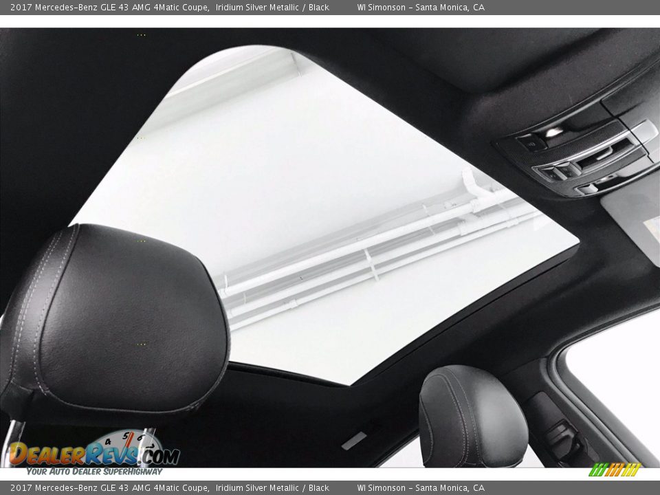 Sunroof of 2017 Mercedes-Benz GLE 43 AMG 4Matic Coupe Photo #29