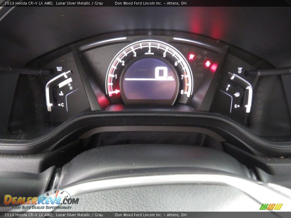 2019 Honda CR-V LX AWD Lunar Silver Metallic / Gray Photo #26