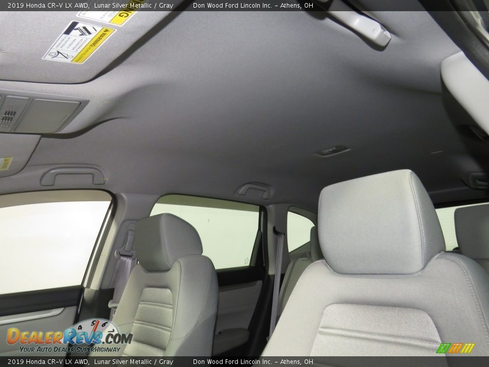 2019 Honda CR-V LX AWD Lunar Silver Metallic / Gray Photo #30