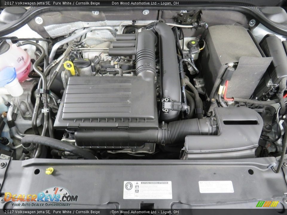2017 Volkswagen Jetta SE 1.4 Liter TSI Turbocharged DOHC 16-Valve VVT 4 Cylinder Engine Photo #8