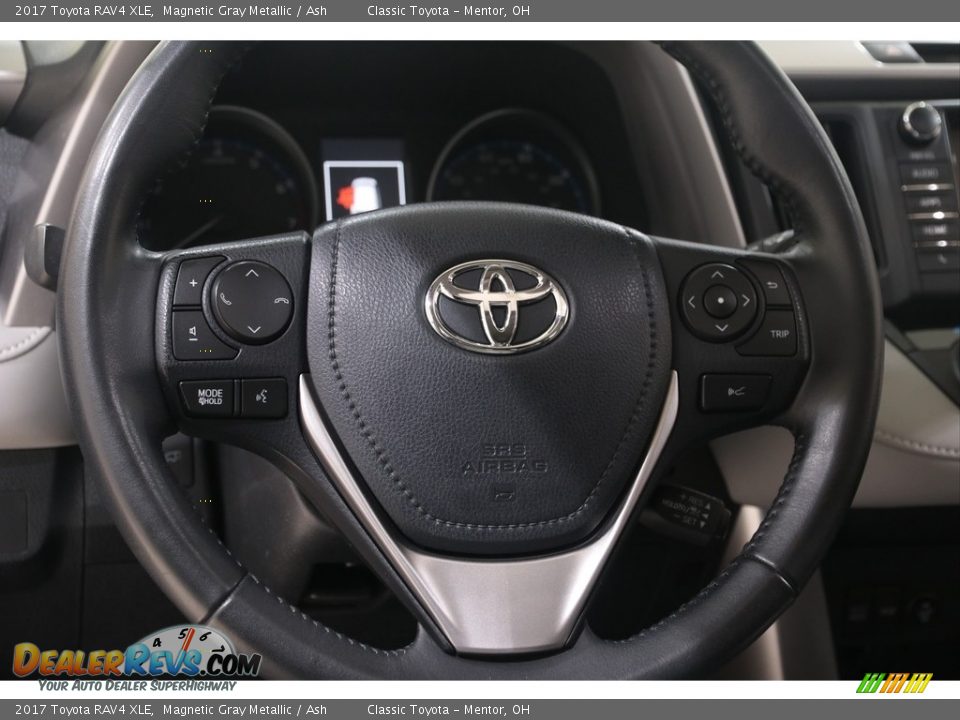 2017 Toyota RAV4 XLE Magnetic Gray Metallic / Ash Photo #7