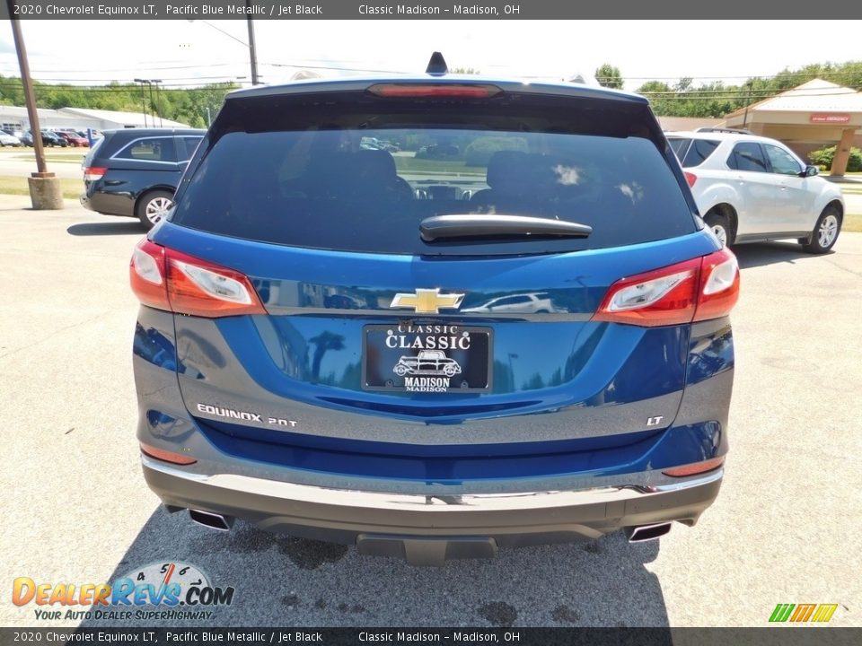 2020 Chevrolet Equinox LT Pacific Blue Metallic / Jet Black Photo #8