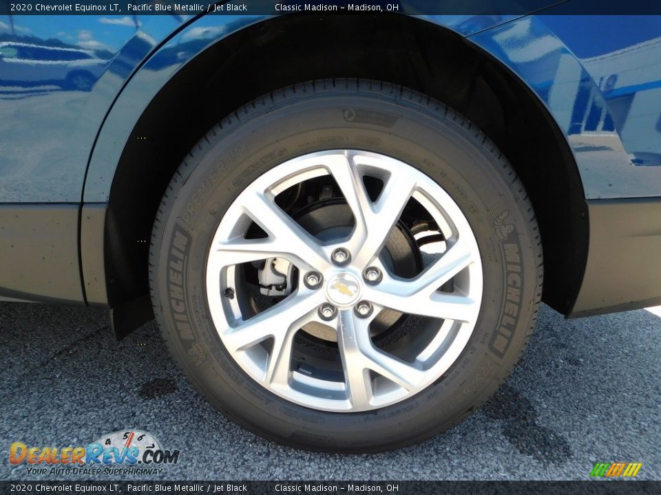 2020 Chevrolet Equinox LT Pacific Blue Metallic / Jet Black Photo #9