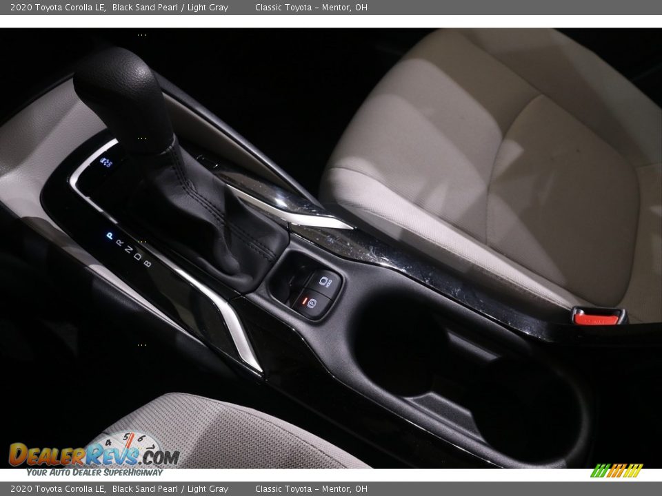 2020 Toyota Corolla LE Black Sand Pearl / Light Gray Photo #14