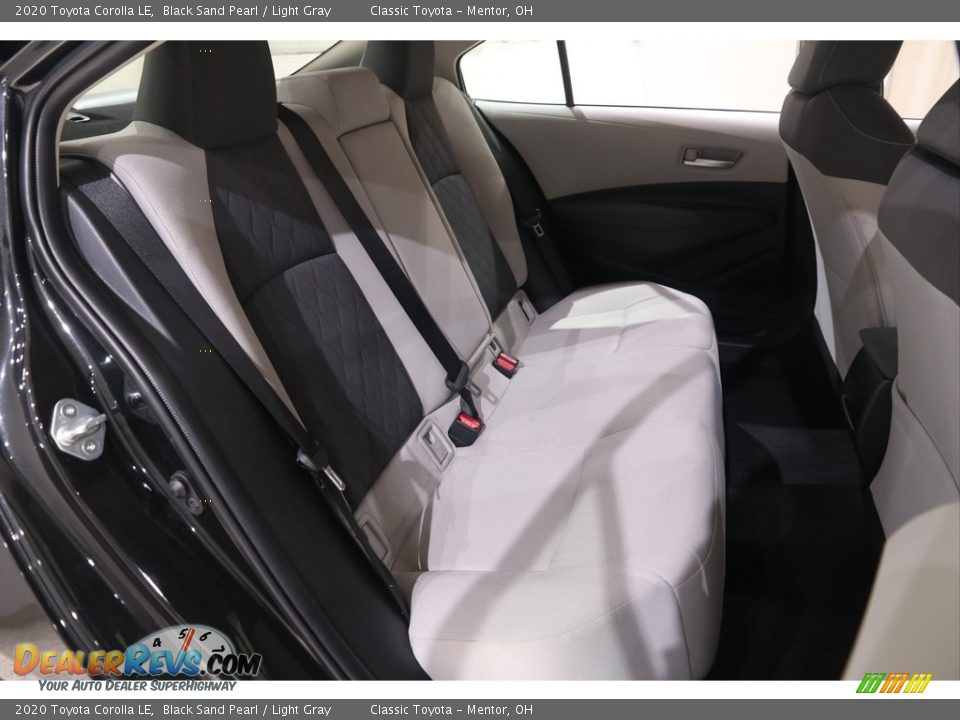 2020 Toyota Corolla LE Black Sand Pearl / Light Gray Photo #16