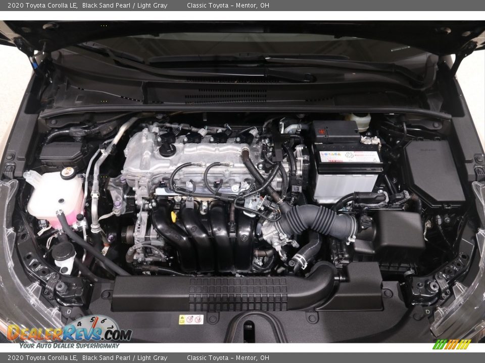 2020 Toyota Corolla LE Black Sand Pearl / Light Gray Photo #19