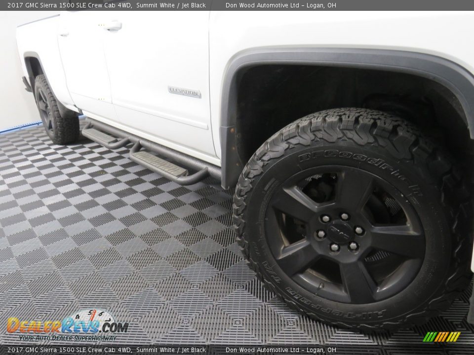 2017 GMC Sierra 1500 SLE Crew Cab 4WD Summit White / Jet Black Photo #3