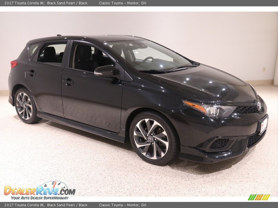 2017 Toyota Corolla iM Black Sand Pearl / Black Photo #1
