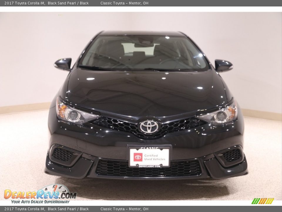2017 Toyota Corolla iM Black Sand Pearl / Black Photo #2