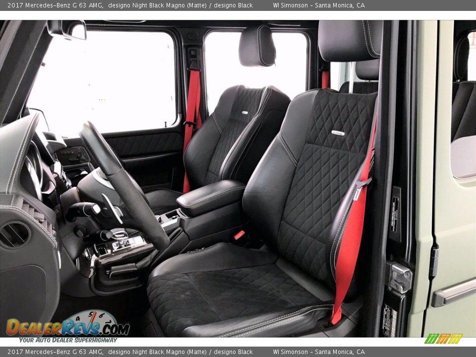 Front Seat of 2017 Mercedes-Benz G 63 AMG Photo #14