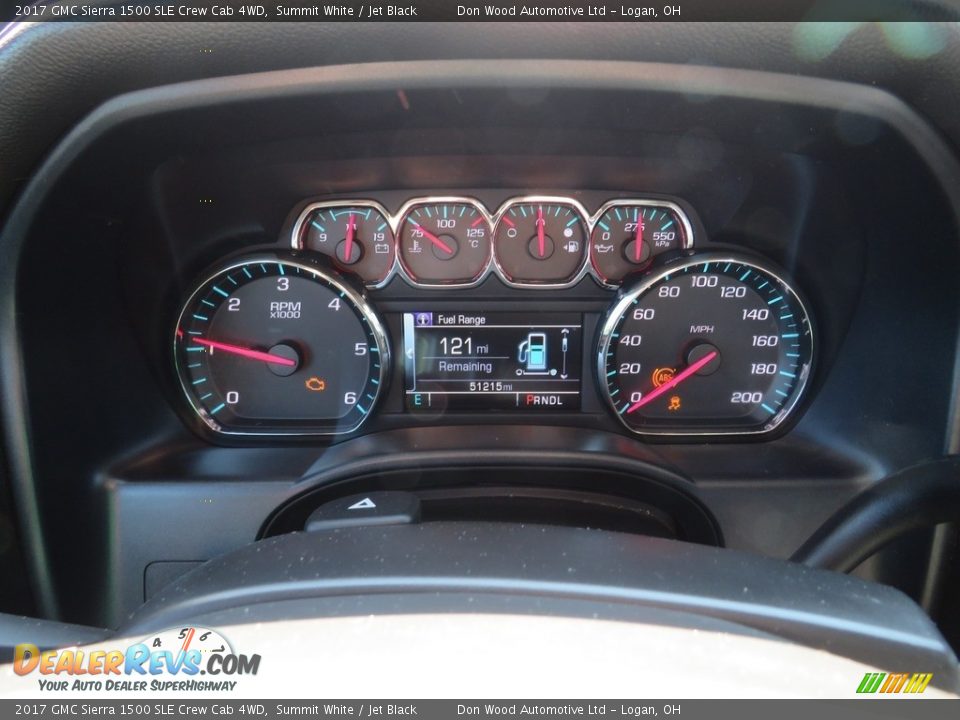 2017 GMC Sierra 1500 SLE Crew Cab 4WD Summit White / Jet Black Photo #19