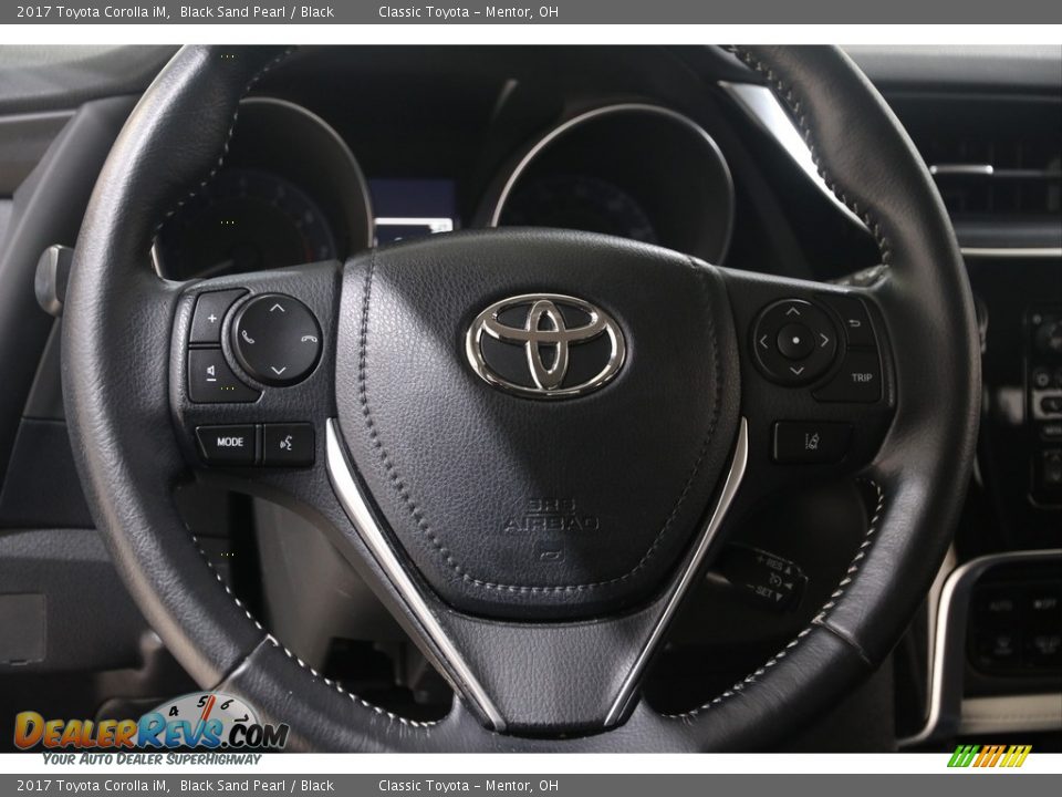 2017 Toyota Corolla iM Black Sand Pearl / Black Photo #7