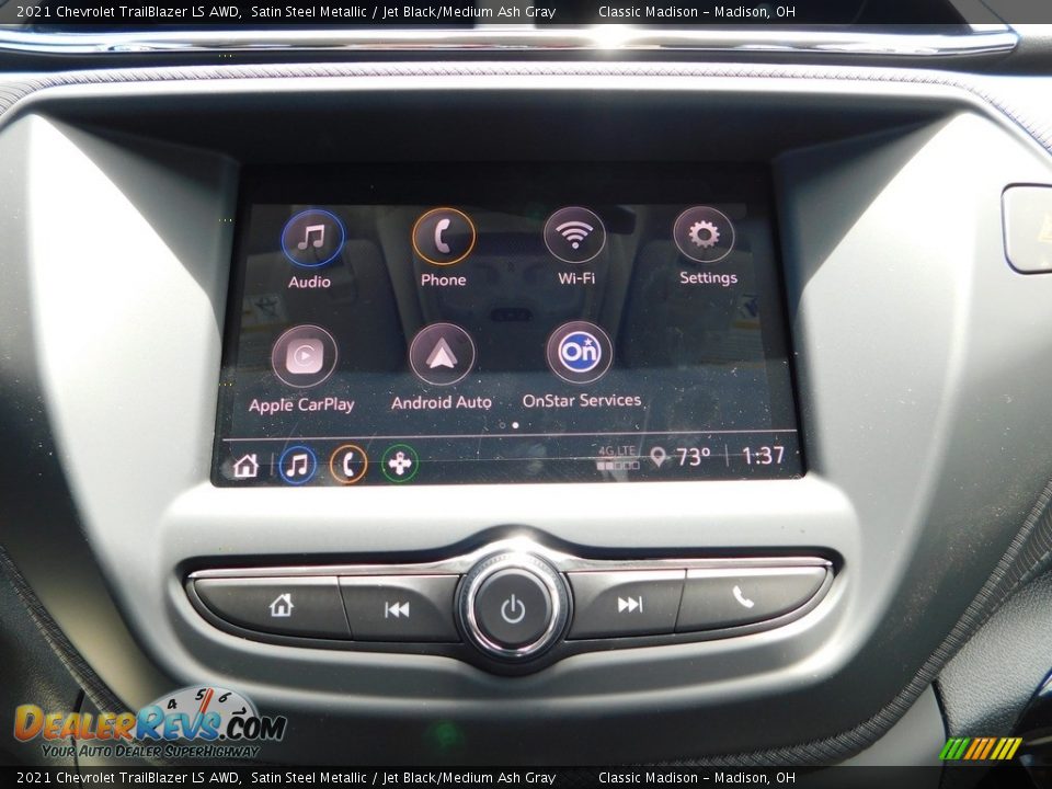 2021 Chevrolet TrailBlazer LS AWD Satin Steel Metallic / Jet Black/Medium Ash Gray Photo #16