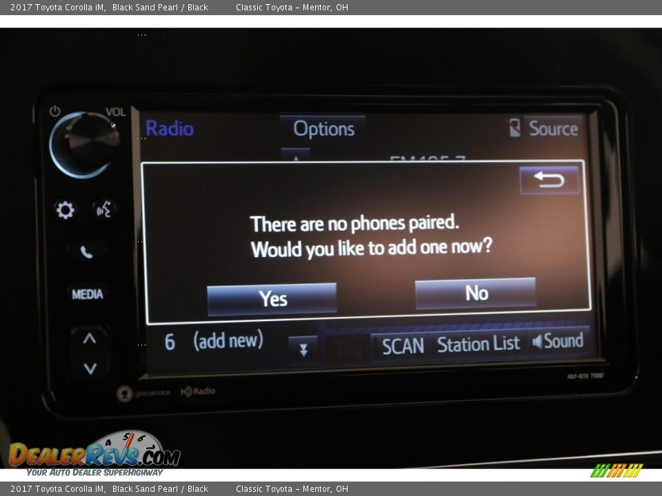 2017 Toyota Corolla iM Black Sand Pearl / Black Photo #11