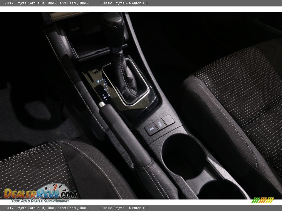 2017 Toyota Corolla iM Black Sand Pearl / Black Photo #12