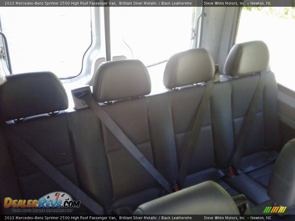 2013 Mercedes-Benz Sprinter 2500 High Roof Passenger Van Brilliant Silver Metallic / Black Leatherette Photo #15