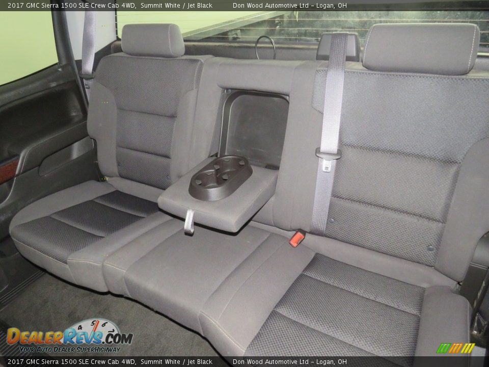 2017 GMC Sierra 1500 SLE Crew Cab 4WD Summit White / Jet Black Photo #28