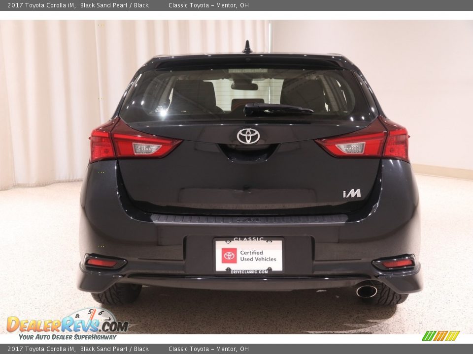 2017 Toyota Corolla iM Black Sand Pearl / Black Photo #16