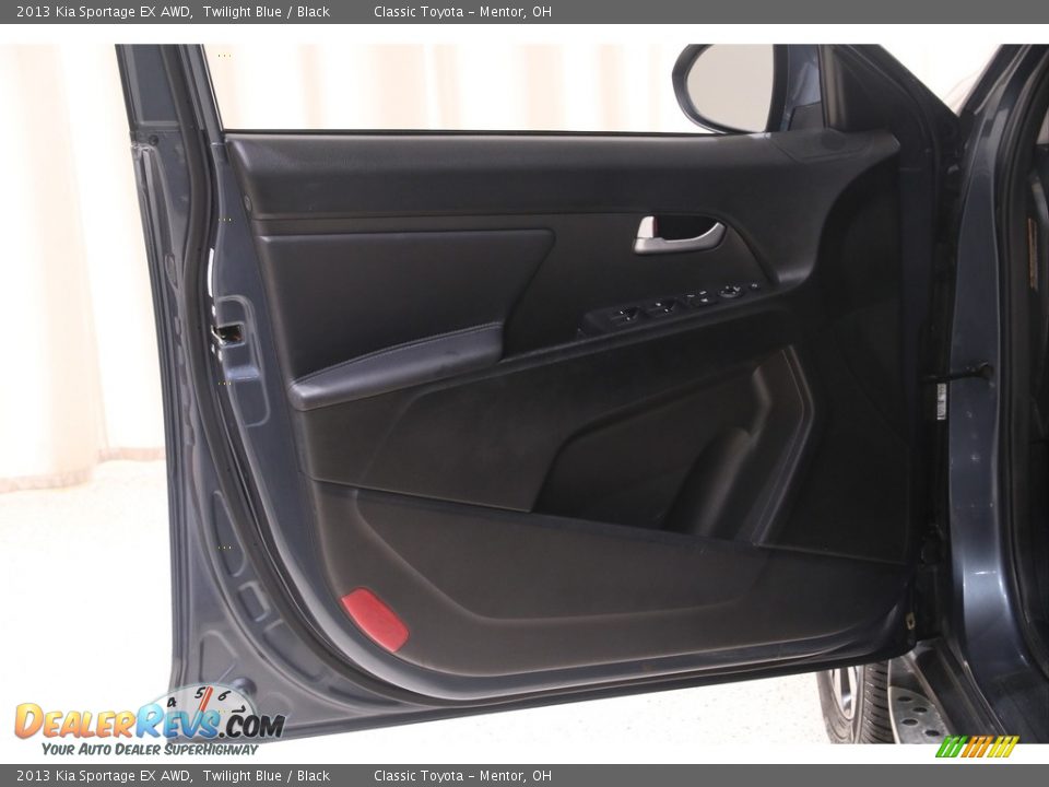 2013 Kia Sportage EX AWD Twilight Blue / Black Photo #4